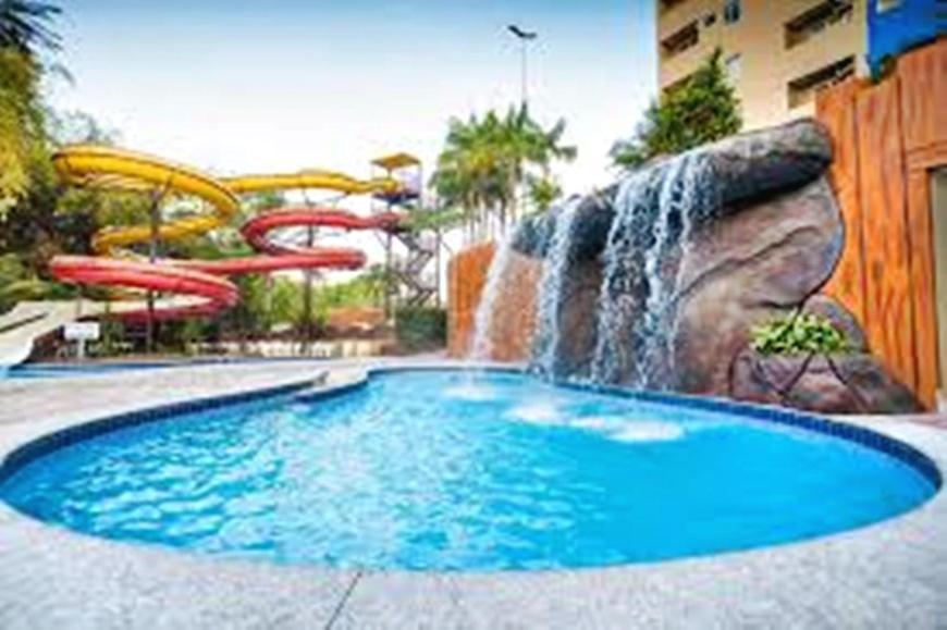 Flat Golden Dolphin Grand Hotel - Com Roupa de Cama e Banho - Piscinas 24h Caldas Novas Exterior foto